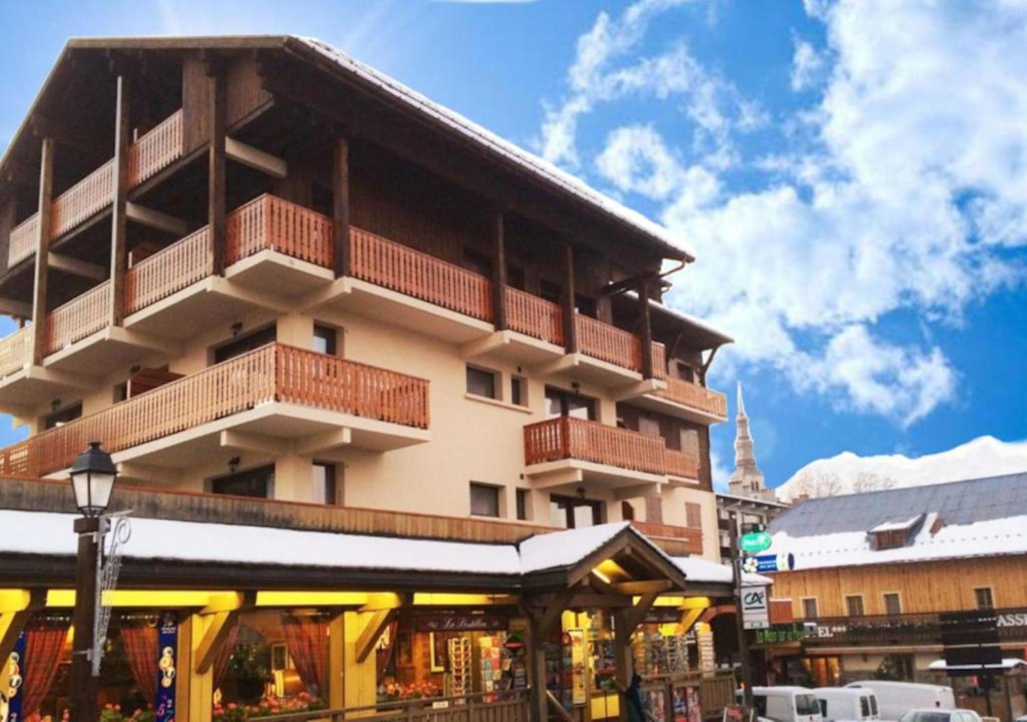 Aparthotel Les Aiguilles De Warens Combloux Exterior foto