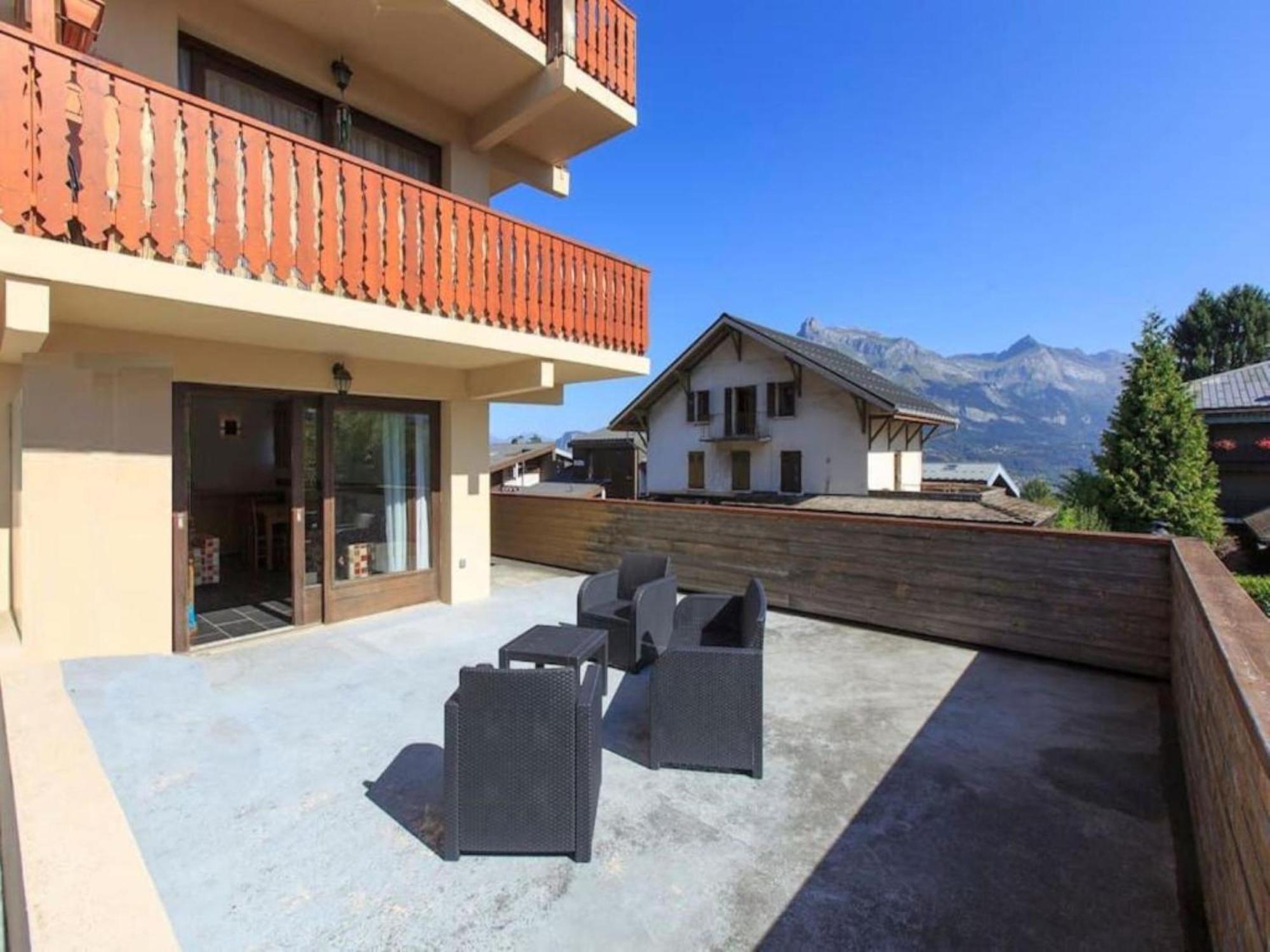 Aparthotel Les Aiguilles De Warens Combloux Exterior foto