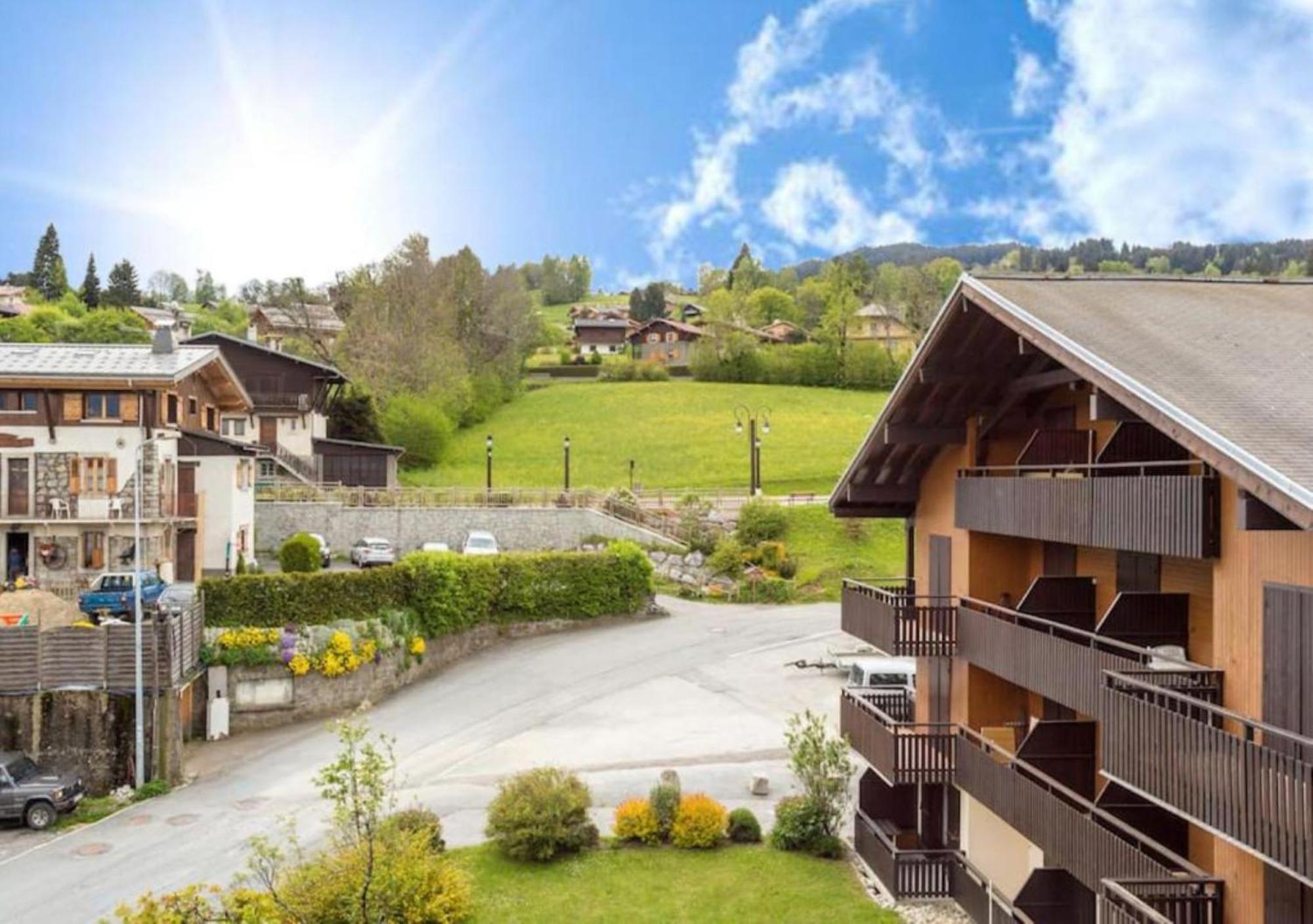 Aparthotel Les Aiguilles De Warens Combloux Exterior foto