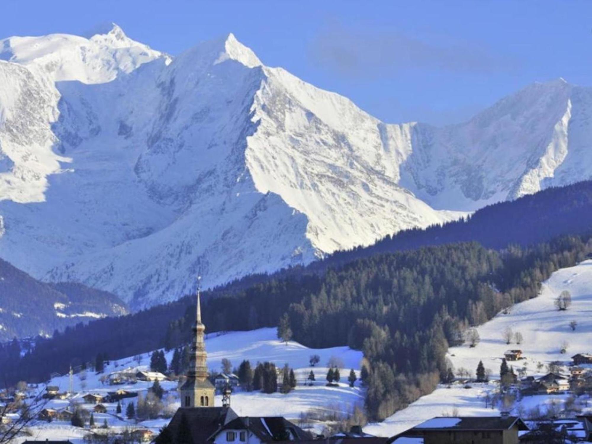 Aparthotel Les Aiguilles De Warens Combloux Exterior foto